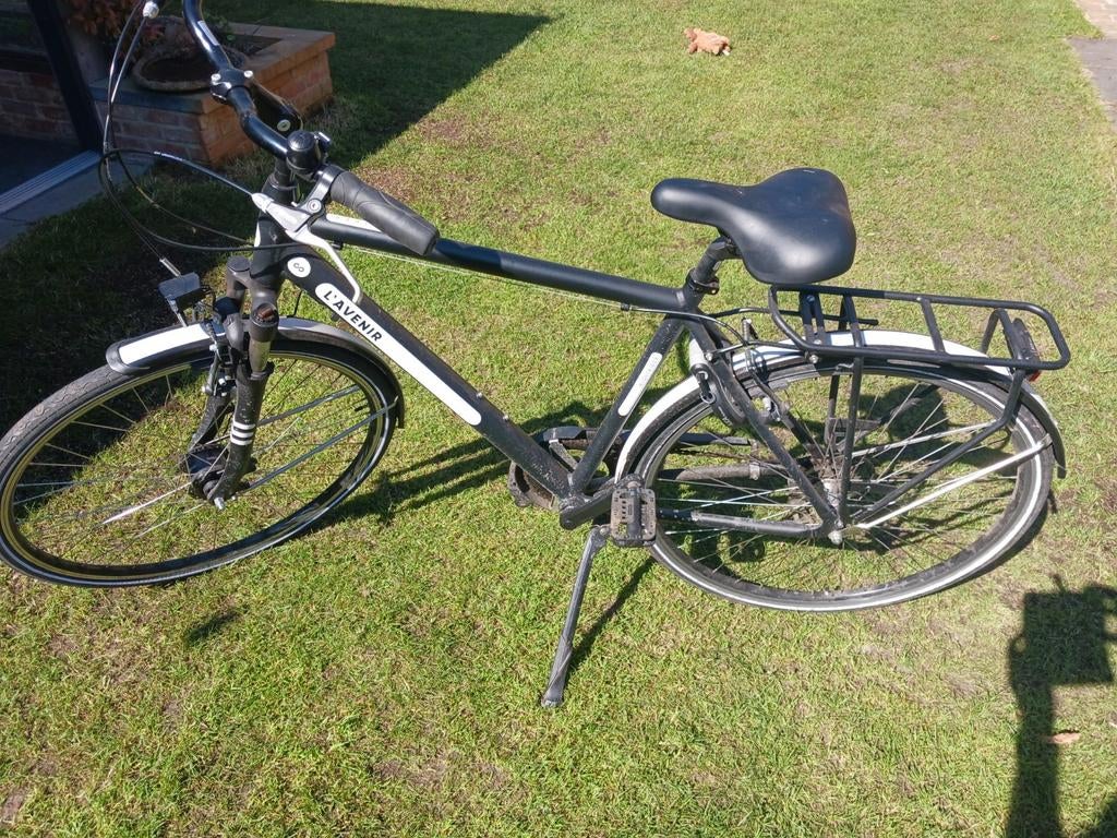 L Aviner Nightrider Jongensfiets H 52, Velgrem, Versnellingen, 49 tot 53 cm, Zo goed als nieuw