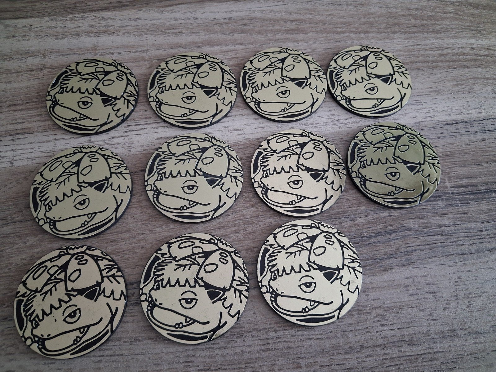 Grote Pokemon Venusaur Coins 11stuks., Ophalen
