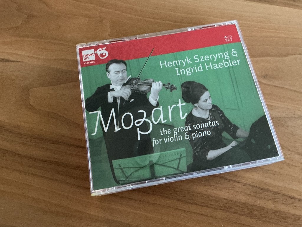 Ingrid Haebler & Szeryng / Mozart : violin sonatas, Enlèvement ou Envoi, Classicisme, Comme neuf, Musique de chambre