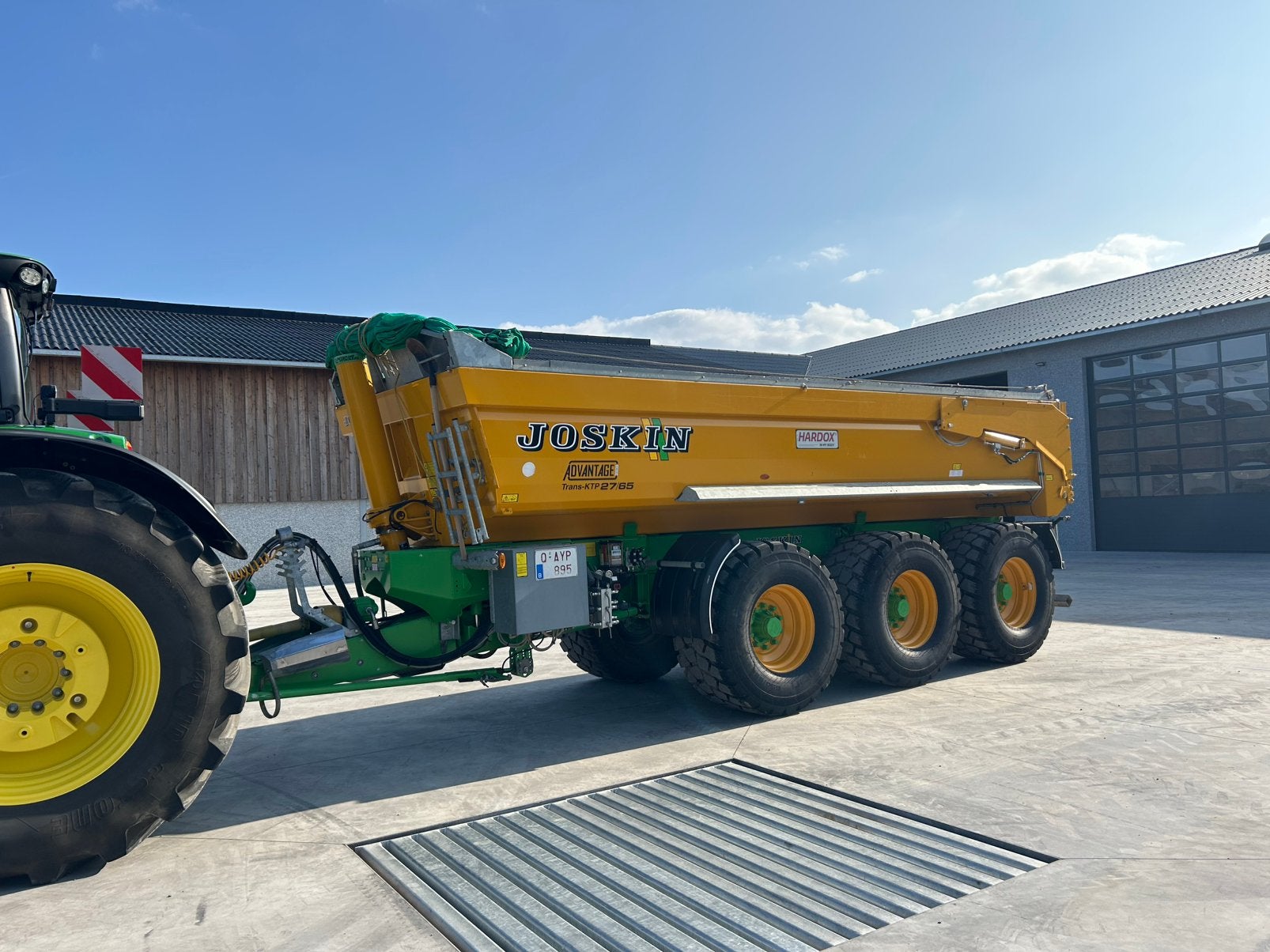 Joskin trans ktp 27/65, Enlèvement, Transport