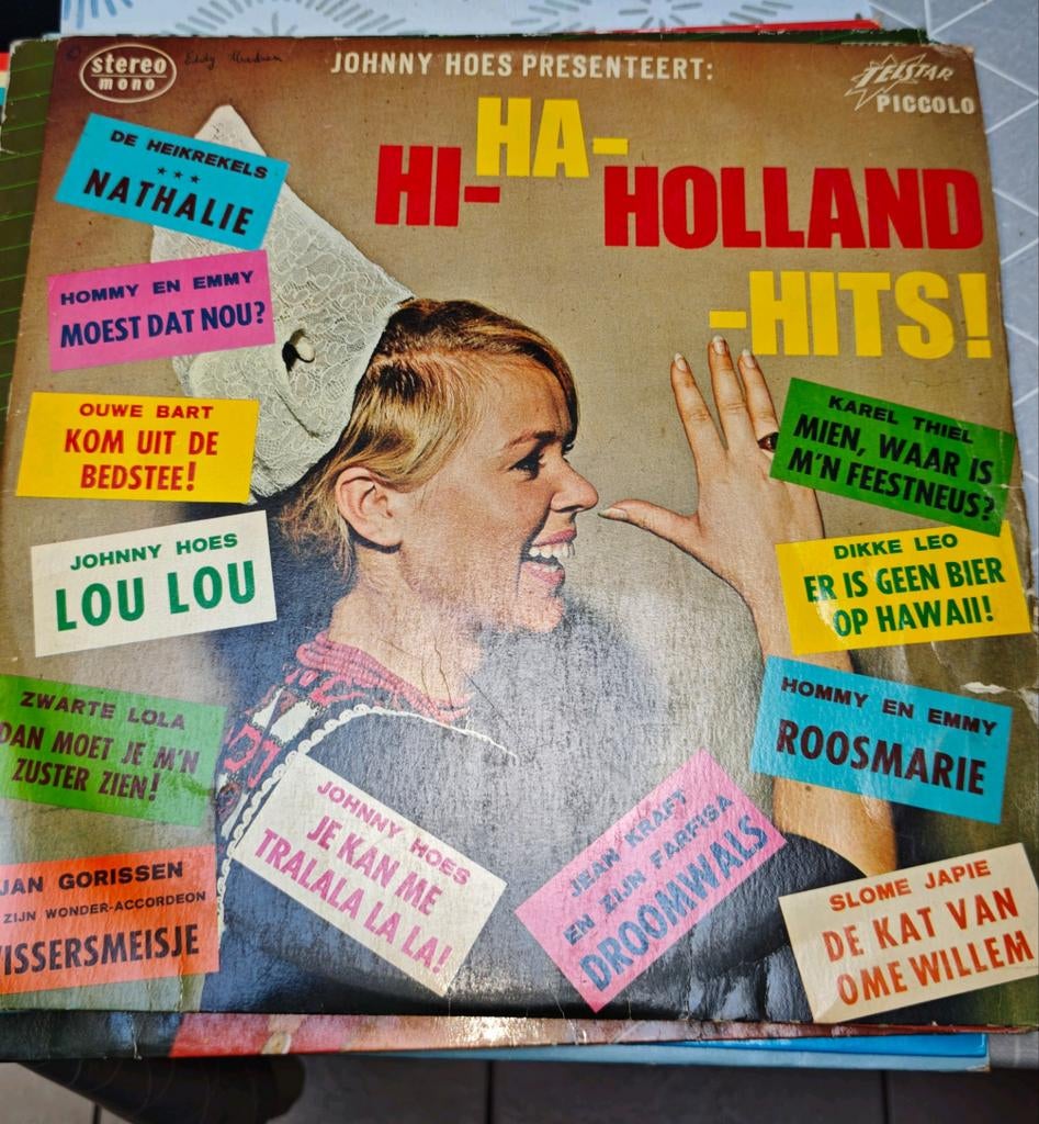 Hi-ha-holland hits plaat, CD & DVD, Vinyles | Néerlandophone, Enlèvement