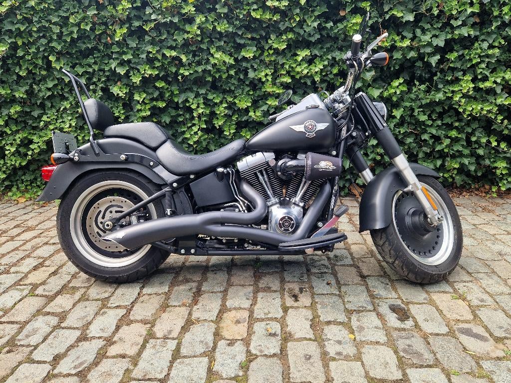 Harley Davidson Fat Boy Special _ Screaming Eagle pipes, Motoren, Handvatverwarming, 2 cilinders, Gebruikt, 1585 cc