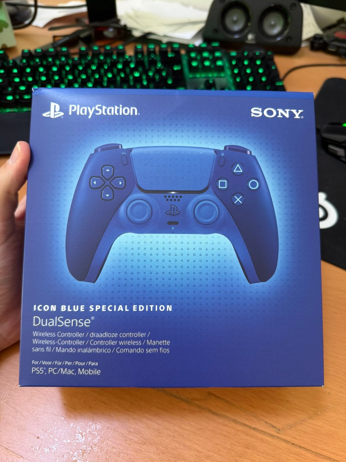 Dualsense Icon Blue | NIEUW | PlayStation 5, Games en Spelcomputers, PlayStation 5, Nieuw, Ophalen of Verzenden, Controller