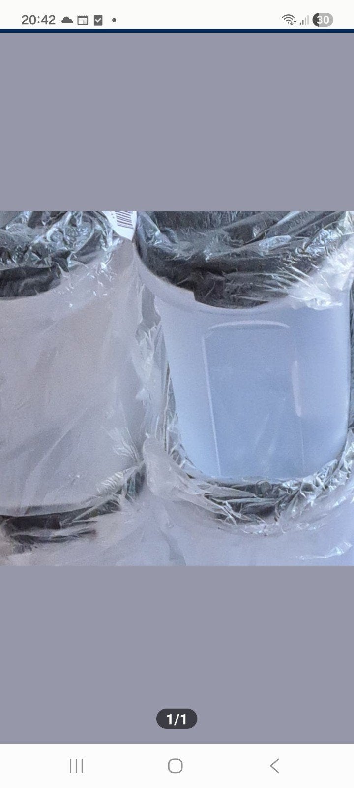 Tupperware ruimtespaarder 1,1 L, Huis en Inrichting, Keuken | Tupperware, Ophalen of Verzenden