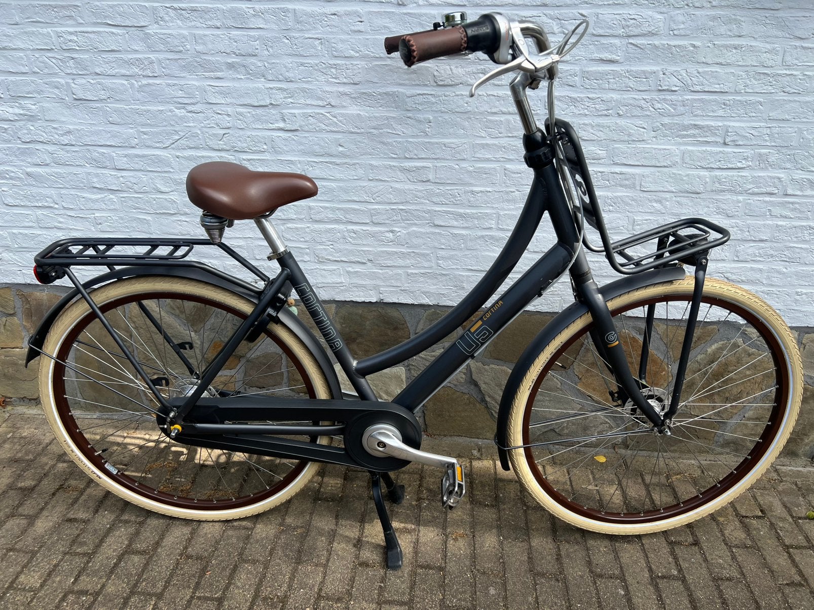 Prachtige Cortina U5 in zeer goede staat, Fietsen en Brommers, Versnellingen, Zo goed als nieuw, 50 tot 53 cm, Trommelrem