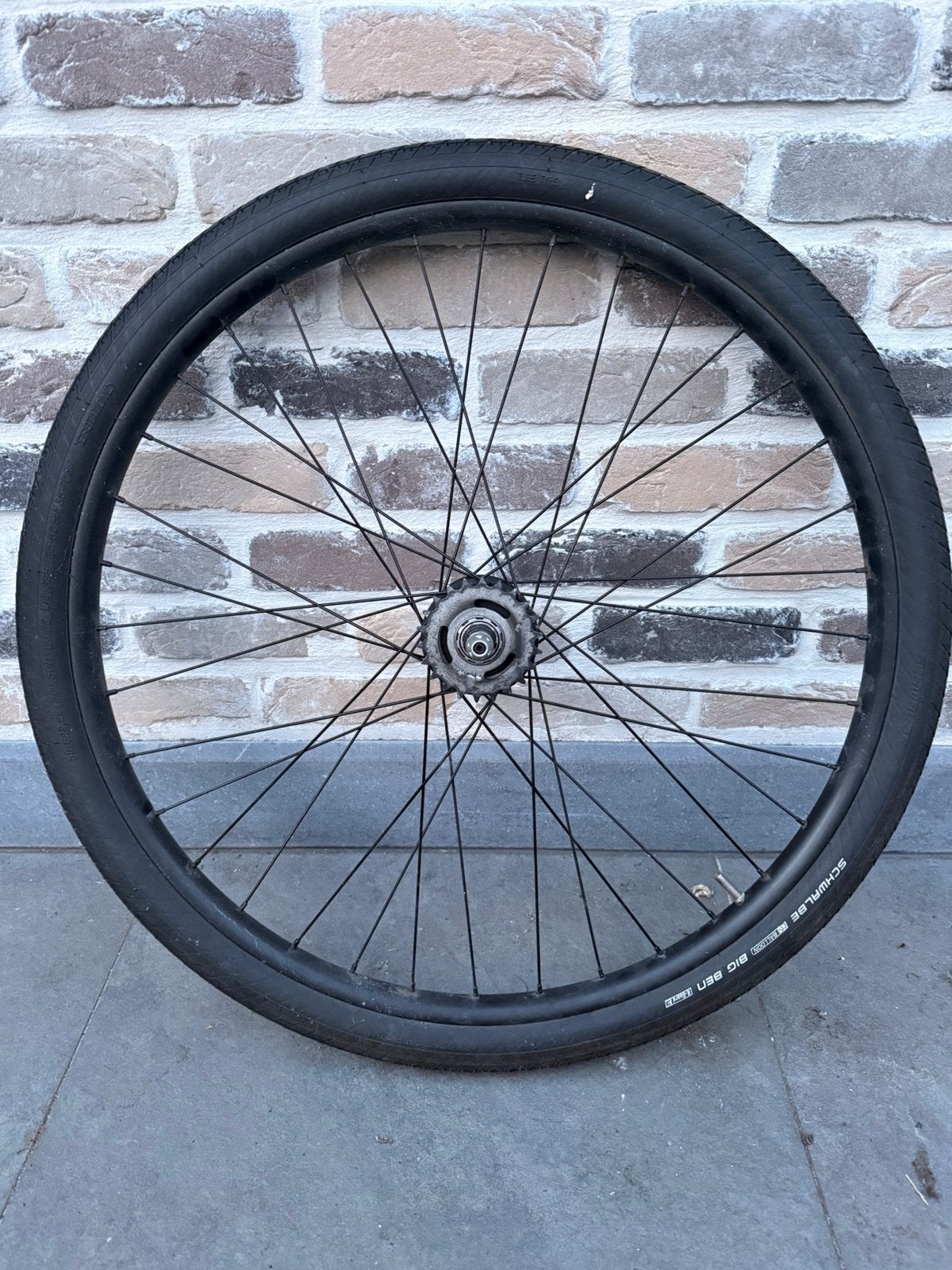 Achterwiel VanMoof S3 origineel zonder remschijf en lock., Vélos & Vélomoteurs, Vélos Pièces, Enlèvement, Comme neuf, Pneu