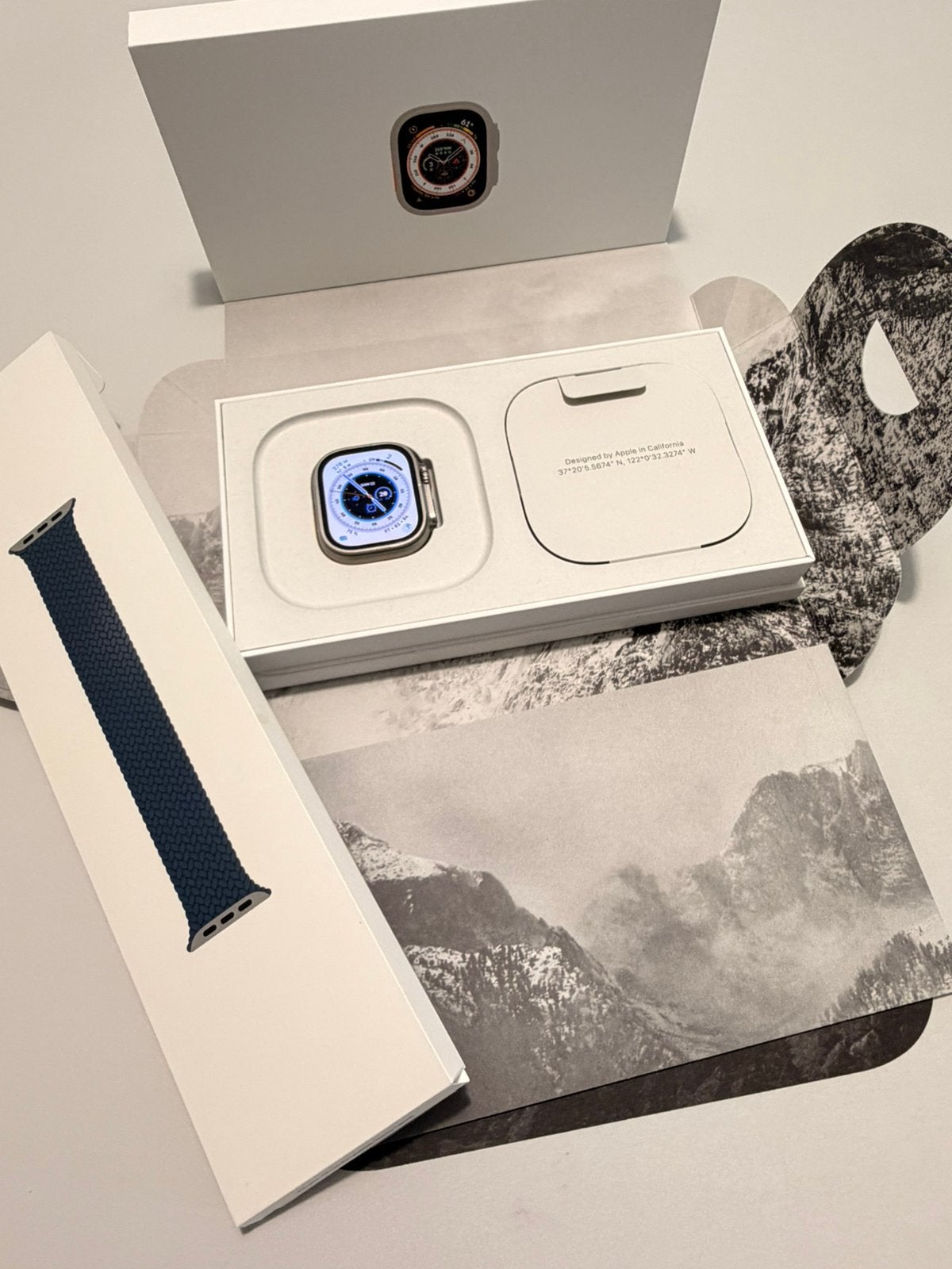 Apple Watch Ultra, Enlèvement ou Envoi, IOS, Comme neuf, Argent