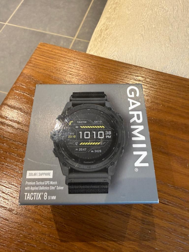 Garmin tactix 8, Handtassen en Accessoires, Sporthorloges, Ophalen of Verzenden, Nieuw