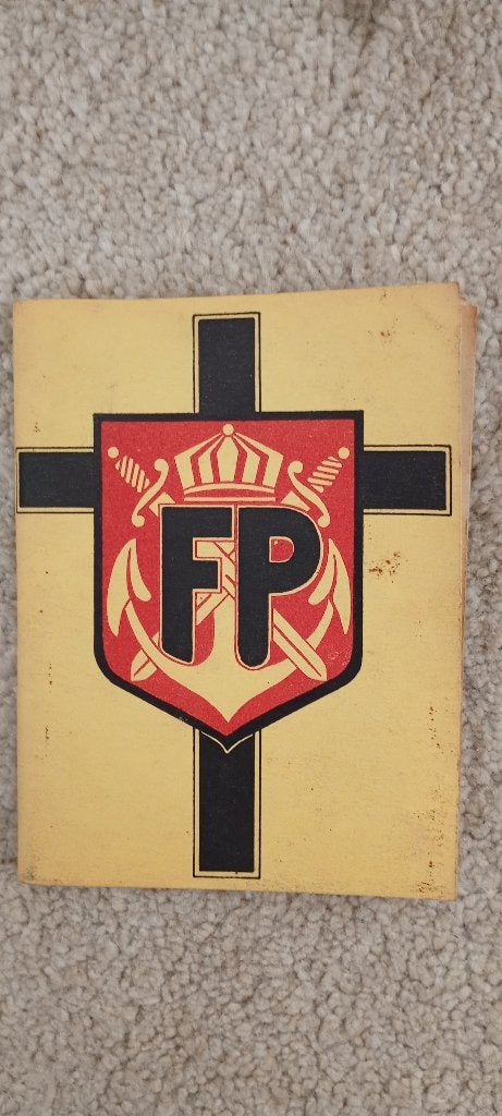 Prisonnier de guerre 1942 - stalag oflag - aumônerie, Verzamelen, Ophalen of Verzenden, Overige soorten