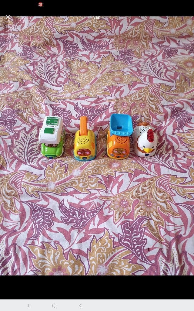Auto's vtech goede staat werkend 4 stuks 6 euro, Ophalen