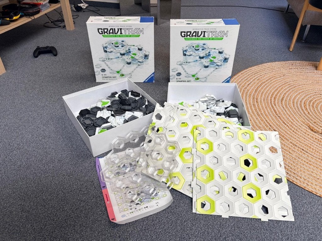 Gravitrax knikkerbaan - 2 sets, Ophalen, Gebruikt