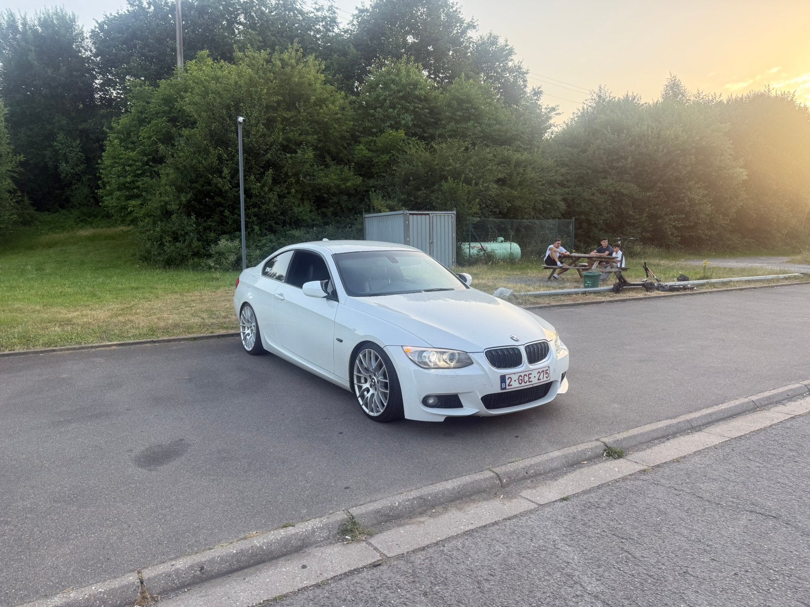 BMW 320d e92, Enlèvement