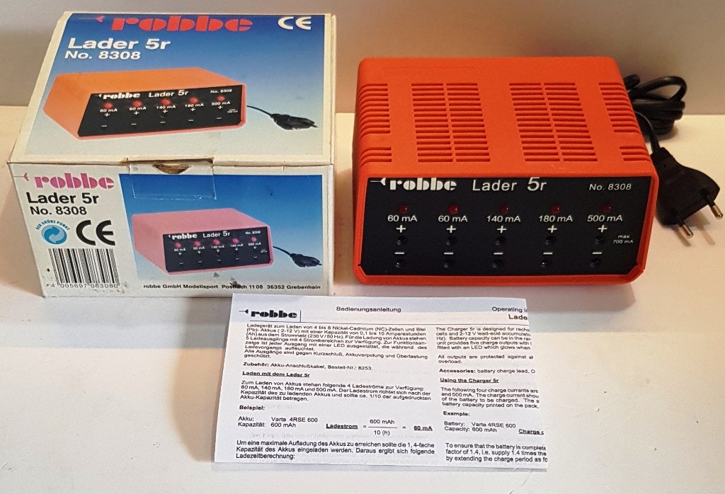 Robbe Lader 5r 220V #8308 (Nieuwstaat), Hobby en Vrije tijd, Verzenden, Nieuw