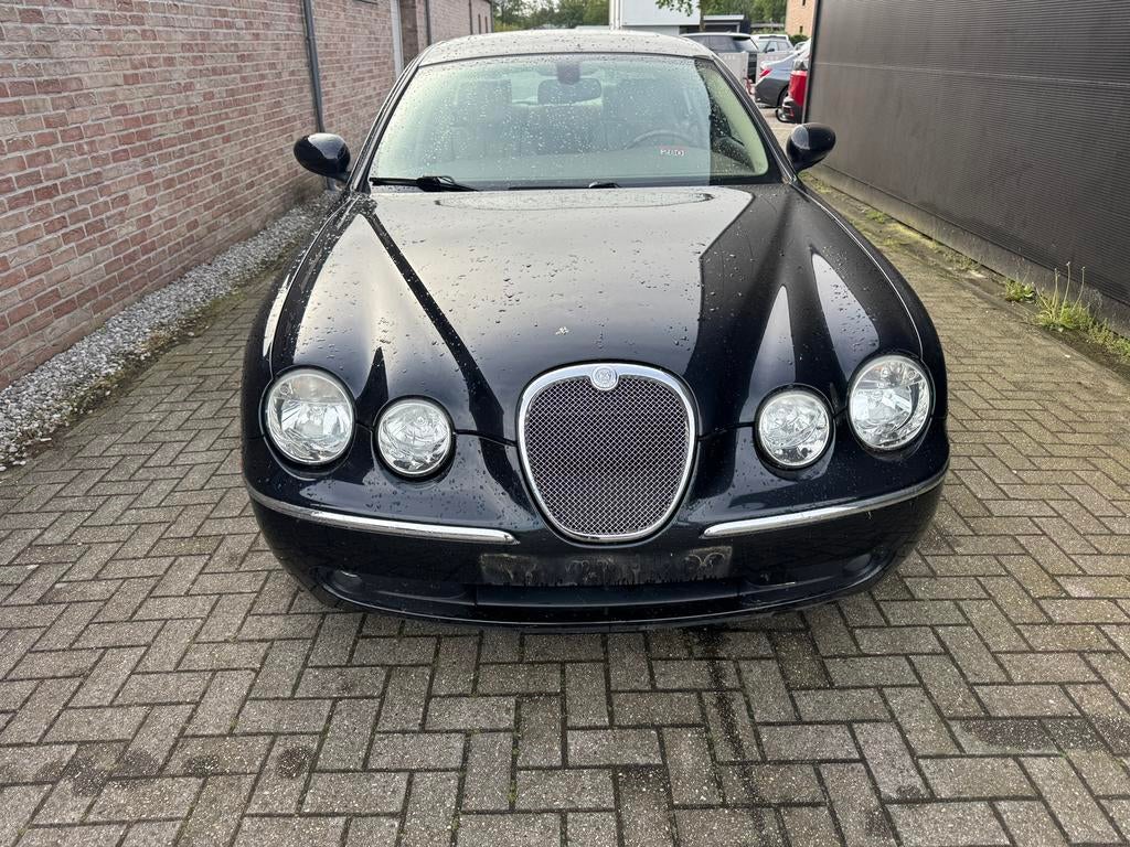 Jaguar S-Type 2.7 diesel automaat 152 kw, Auto's, Automaat, Zwart, Particulier, 2720 cc