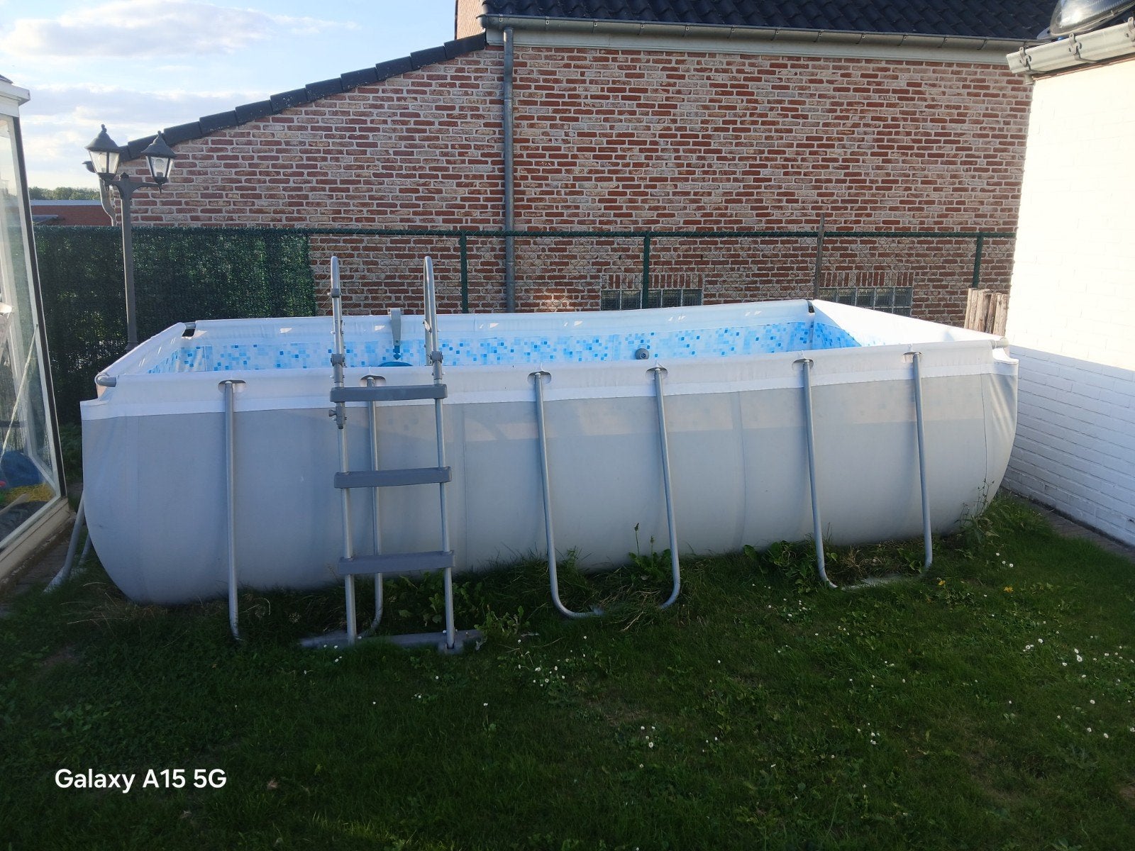 zwembad met toebehoren, 200 à 400 cm, Enlèvement, Utilisé, 80 à 120 cm