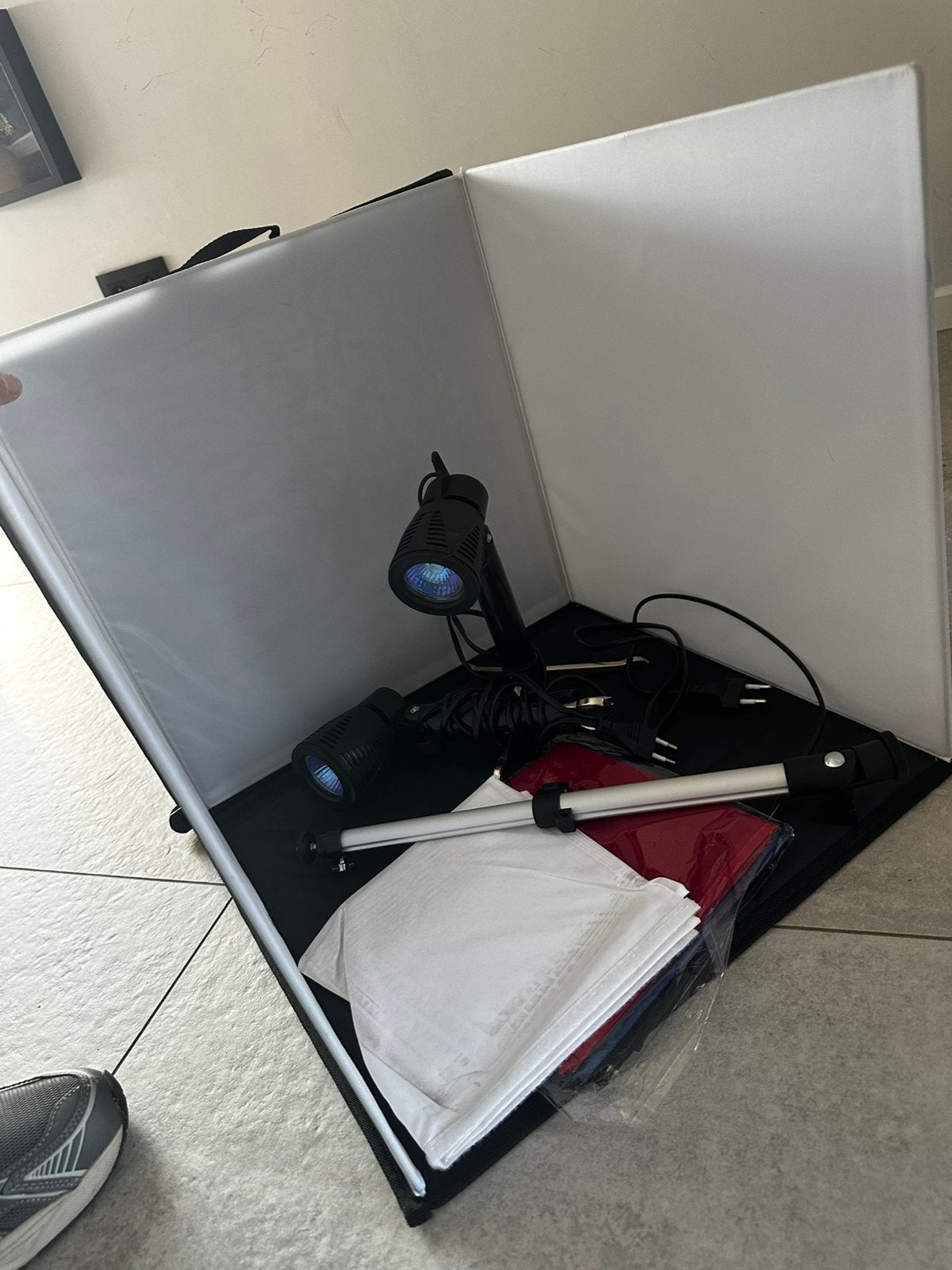 Caruba draagbare fotostudio, Computers en Software, Ophalen of Verzenden, Zo goed als nieuw