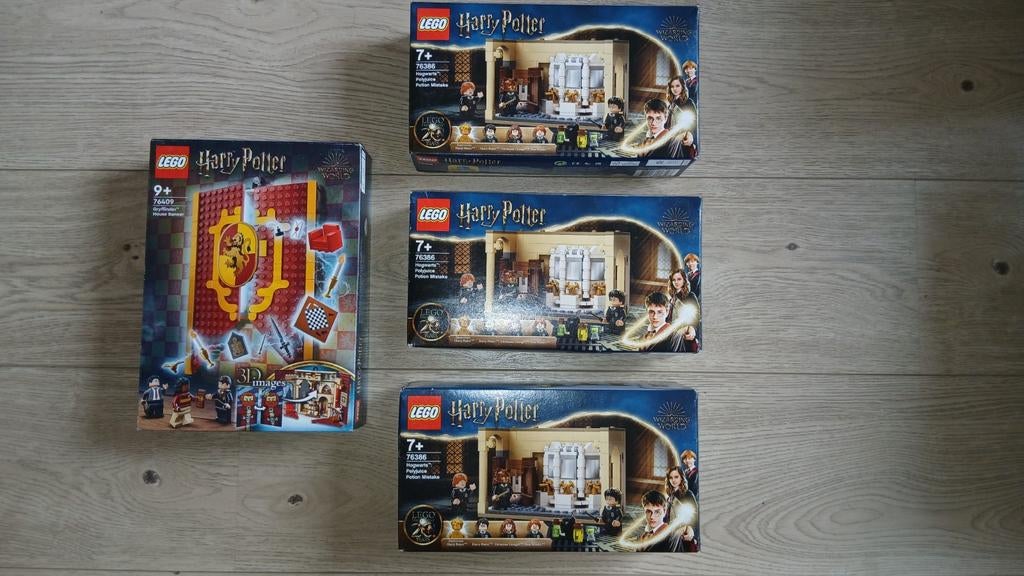 Harry Potter Lego scellé, Enlèvement