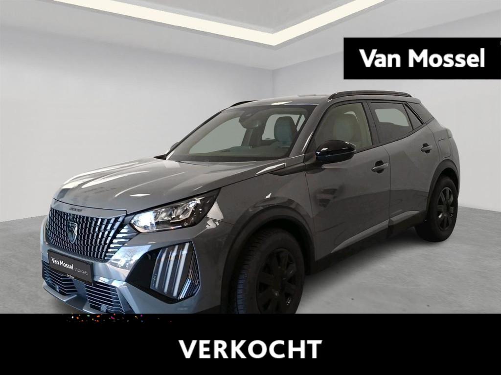 Peugeot 2008 1.2 Puretech 96kW S&S EAT8 Allure Pack, Auto's, Peugeot, Stof, Zwart, Traction-control, 5 zetels