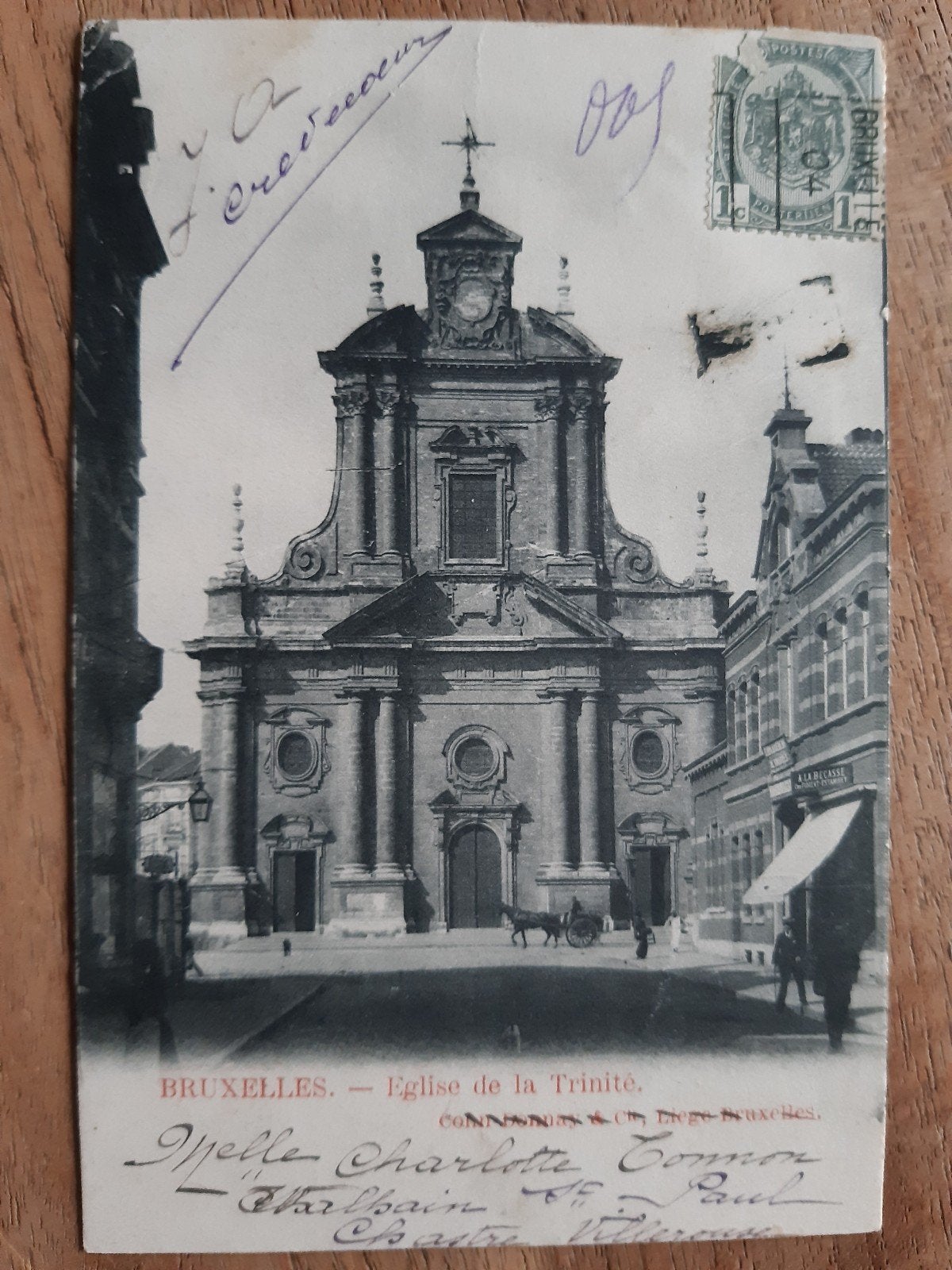 IXELLES  Bruxelles EGLISE Trenite kerk ELSENE, Ophalen of Verzenden
