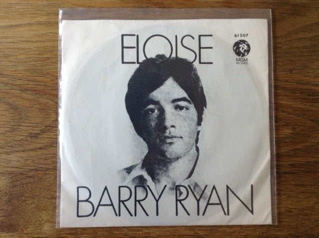 single barry ryan, Enlèvement ou Envoi, Rock et Metal, Housse de protection extérieure, 7 inch