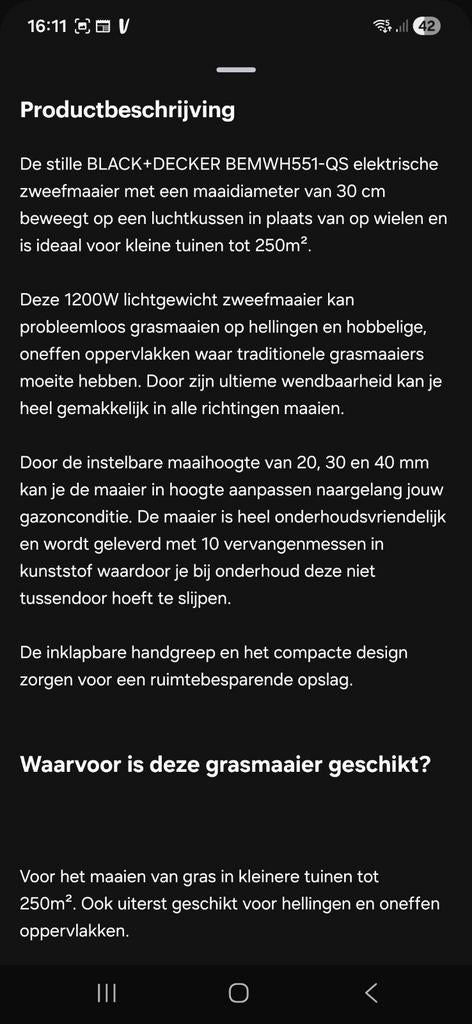 Grasmachine, Ophalen