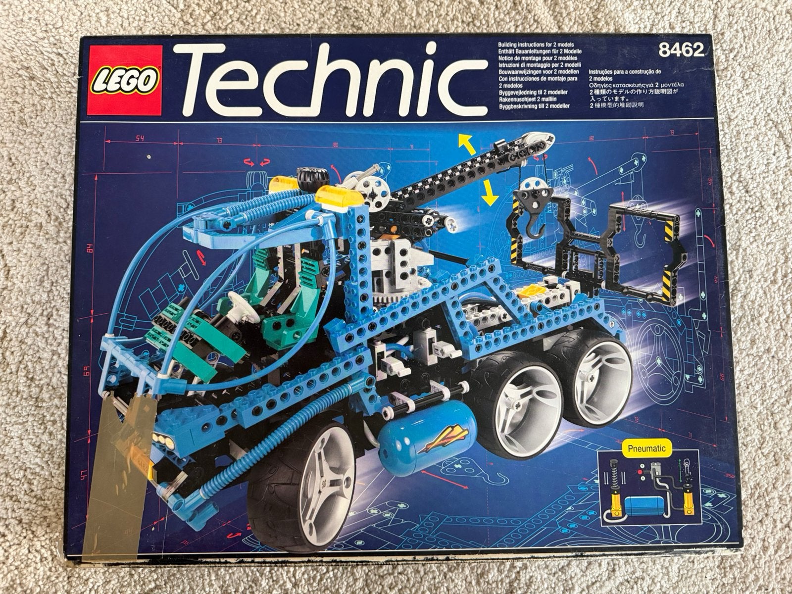 Lego 8462, Ophalen, Inclusief instructies, Gebruikt, Lego