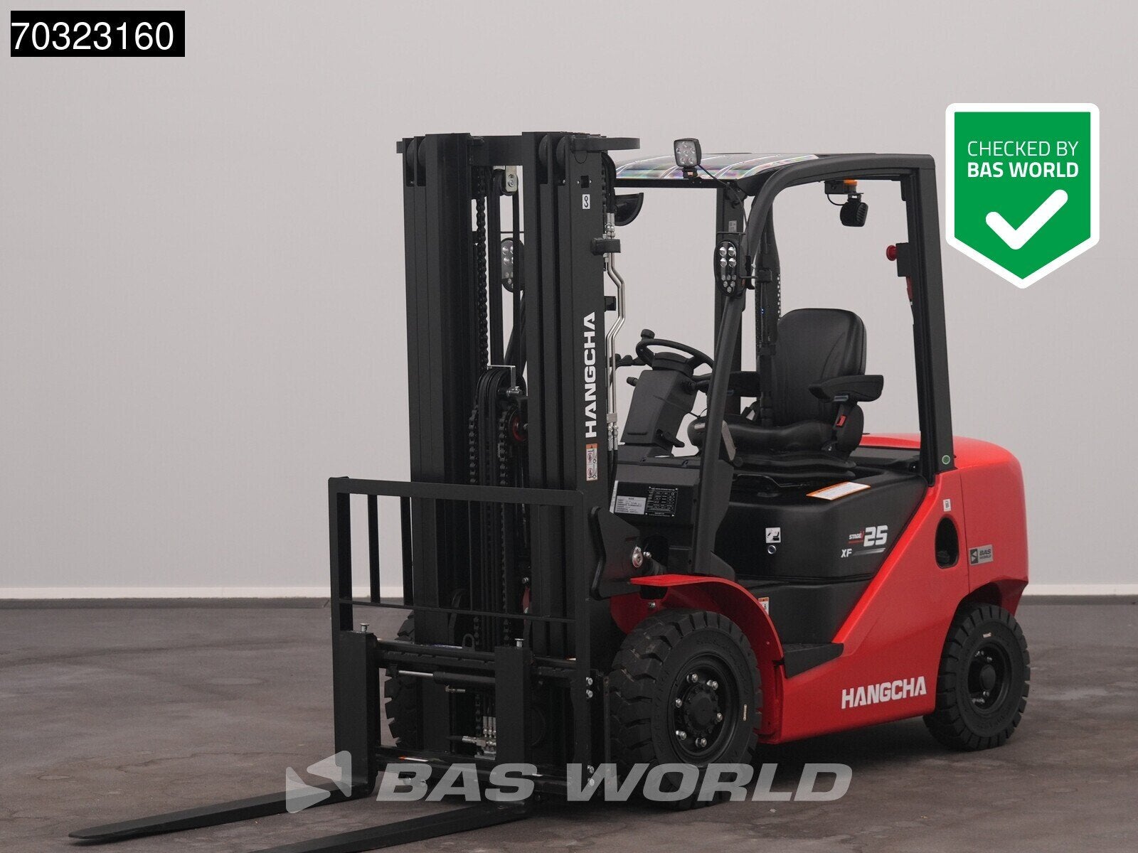 Hangcha CPCD25 FACTORY WARRANTY – KUBOTA ENGINE - CE, Diesel, Chariot élévateur, Hangcha