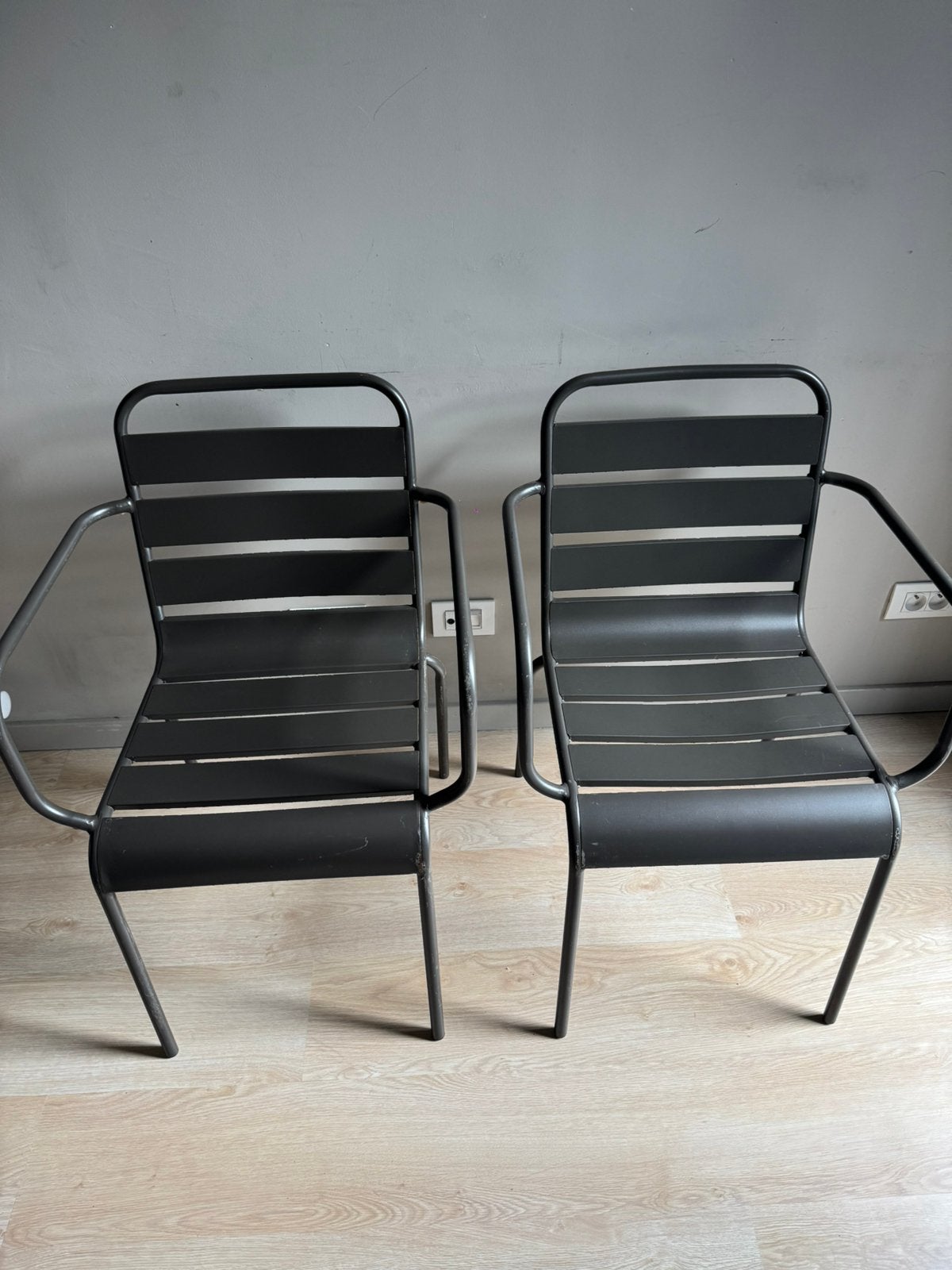 2 tuinstoelen Mirande van de Mylia Garden Collection, Tuin en Terras, Ophalen, Gebruikt