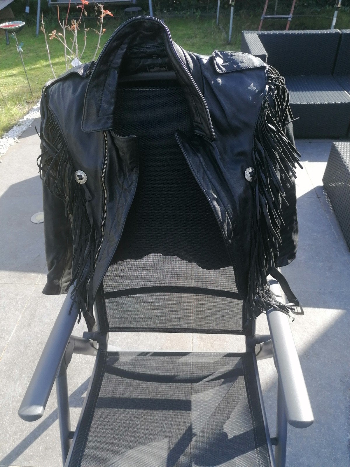 Motorjas leder, Ophalen, Heren, Tweedehands, Jas | leer