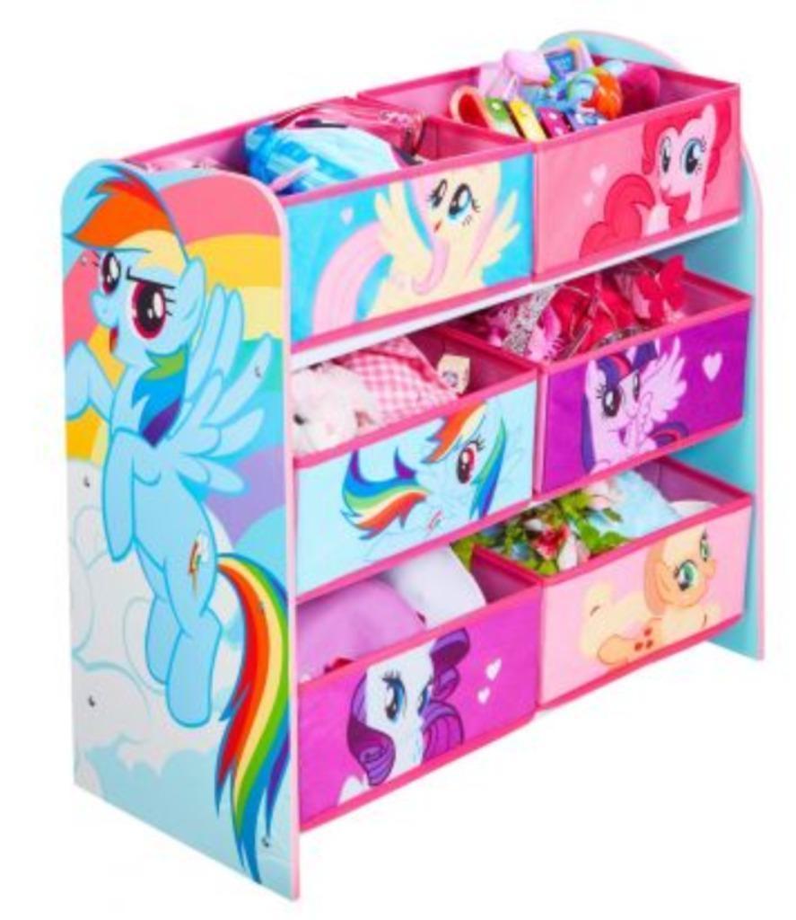 My little Pony Opbergrek / Opbergkast - WorldsApart - SALE!, Kinderen en Baby's, Kinderkamer | Commodes en Kasten, Nieuw, Kast