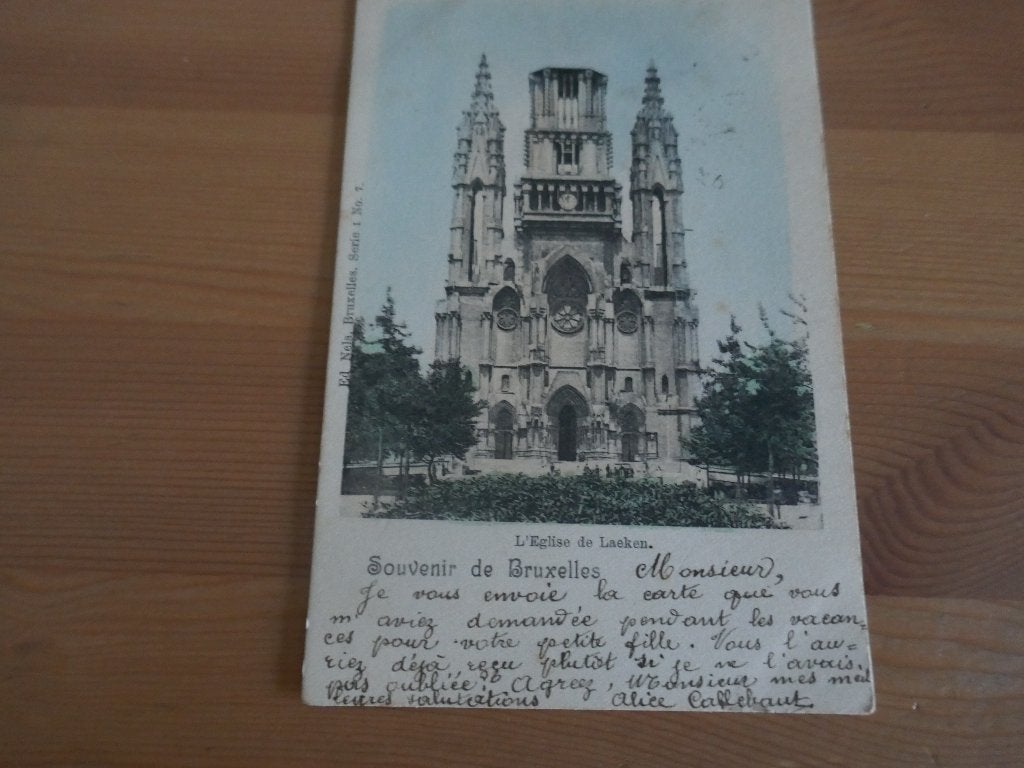 bruxelles l'église de Laeken, Envoi, Affranchie, Bruxelles (Capitale)