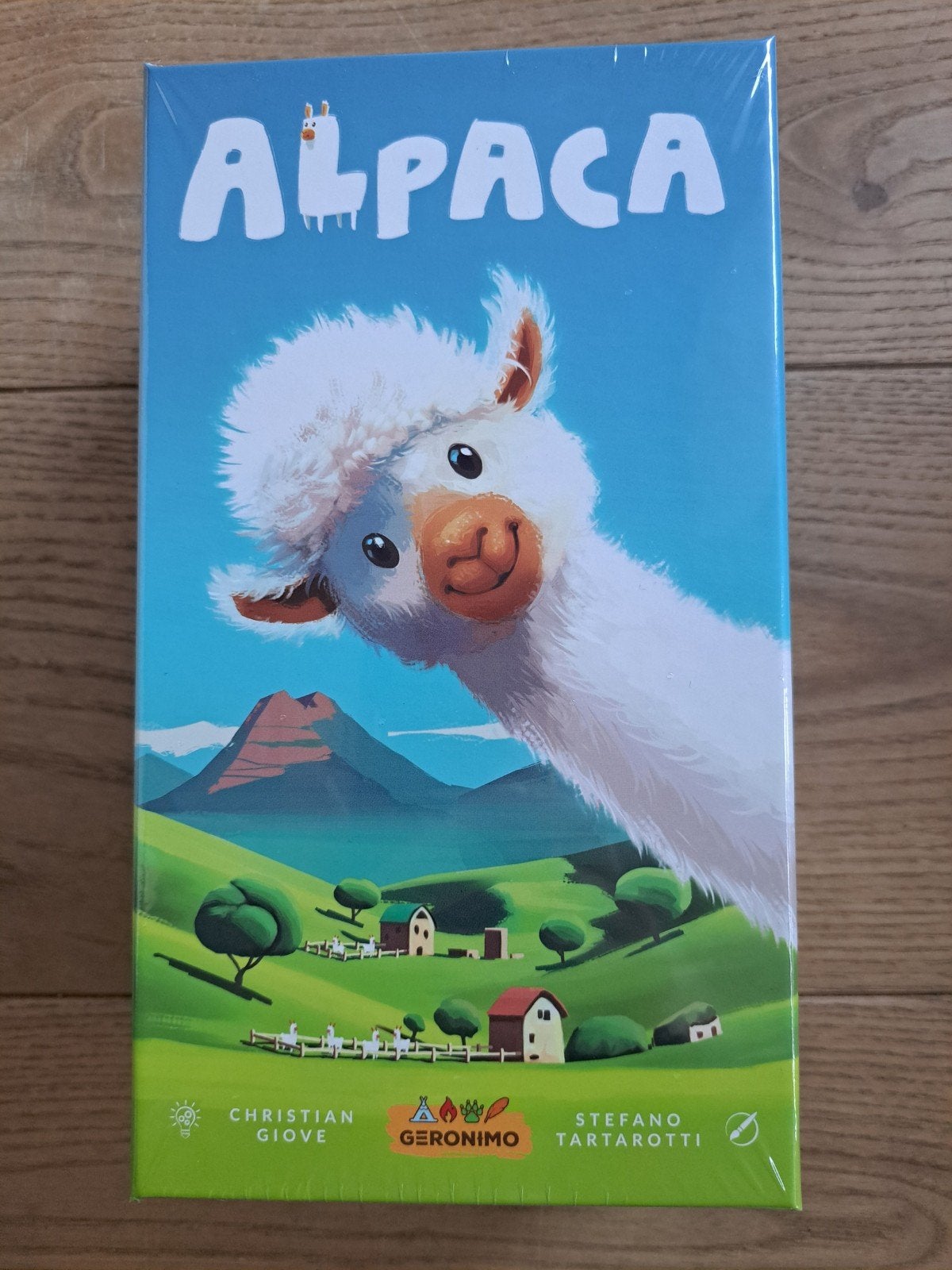 Gezelschapsspel Alpaca, Ophalen