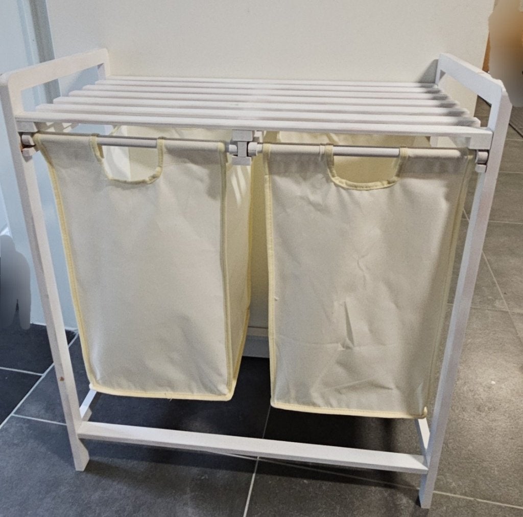 Dubbele wasmand, Ophalen, Gebruikt, Wasmand