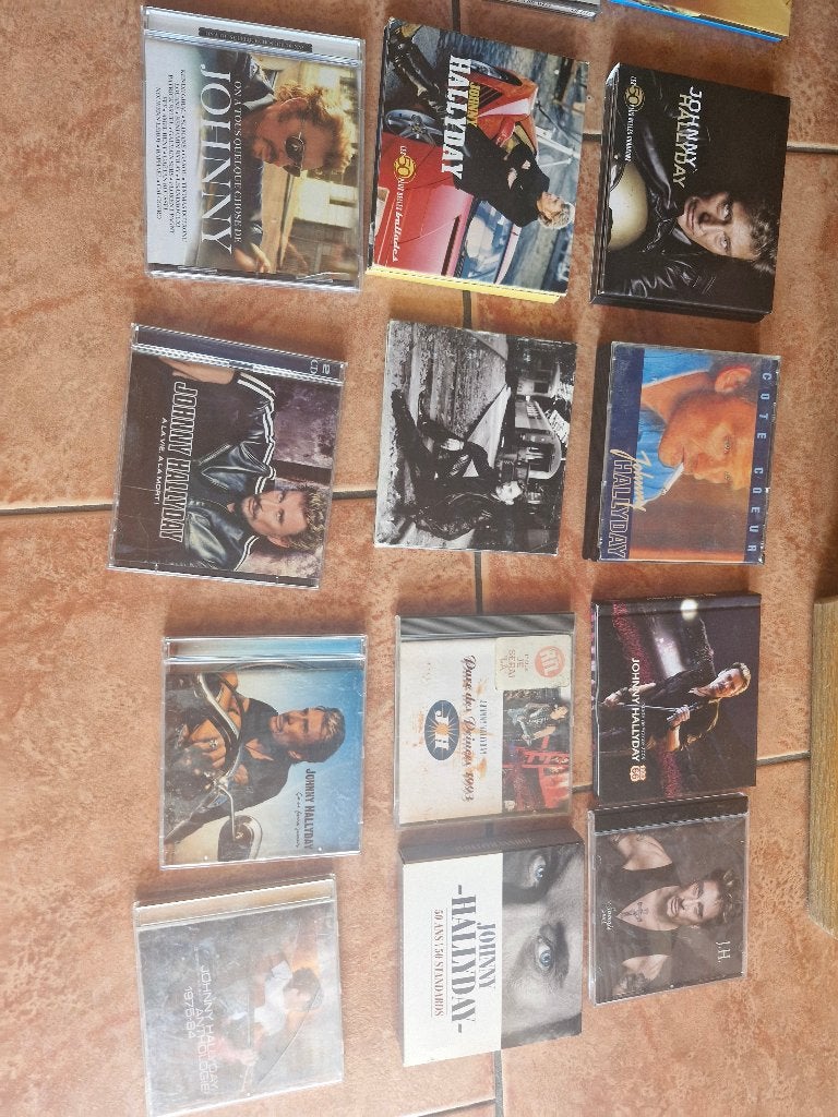 Cd johnny hallyday, Collections, Enlèvement, Comme neuf
