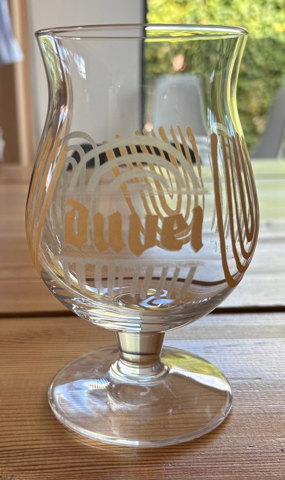 Duvel - Mike Perry Gold & Silver, Verzamelen, Ophalen of Verzenden, Zo goed als nieuw, Bierglas