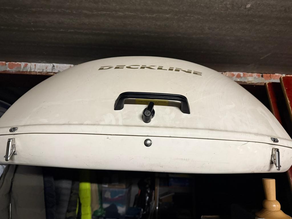 Deckline autokoffer, Ophalen
