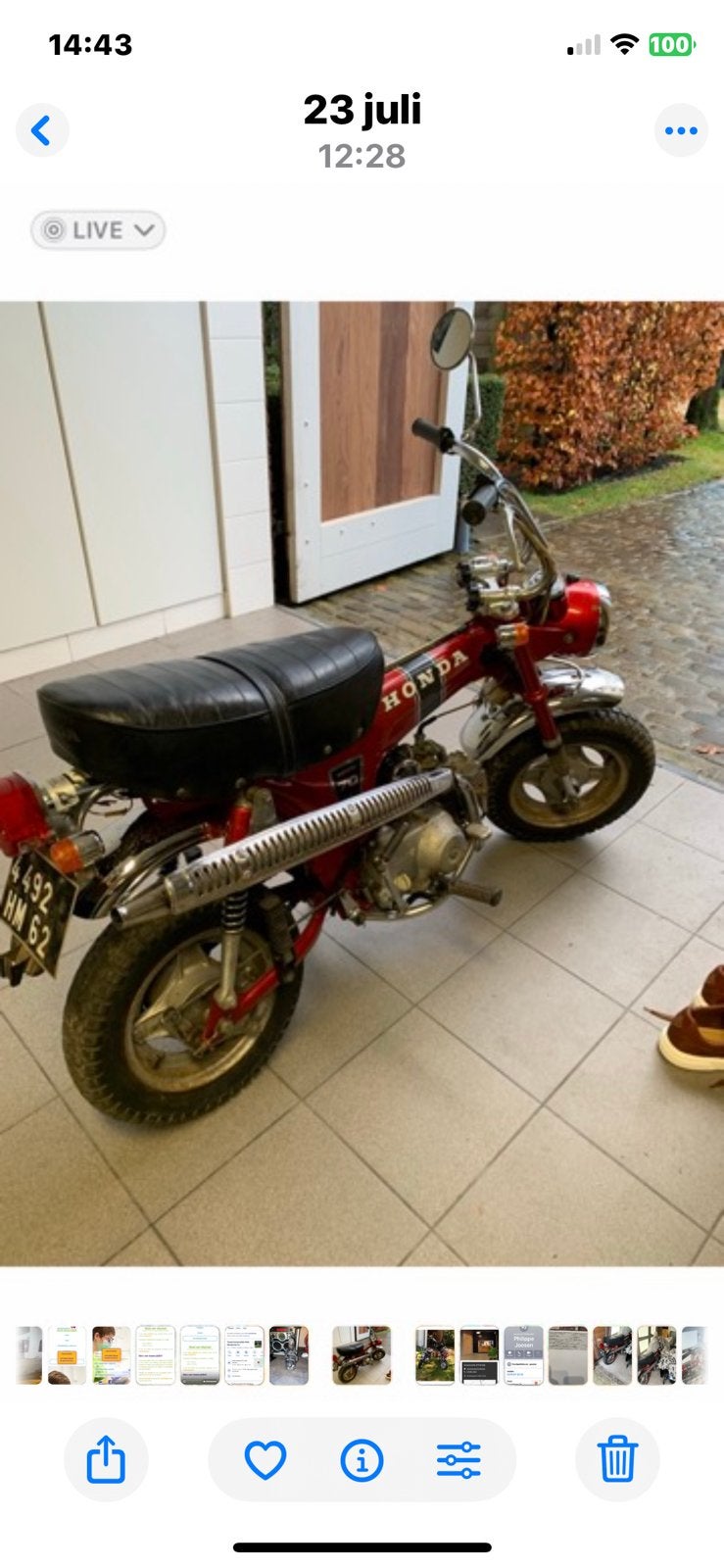 Zeldzaam, Fietsen en Brommers, Ophalen, Gebruikt, 70 cc