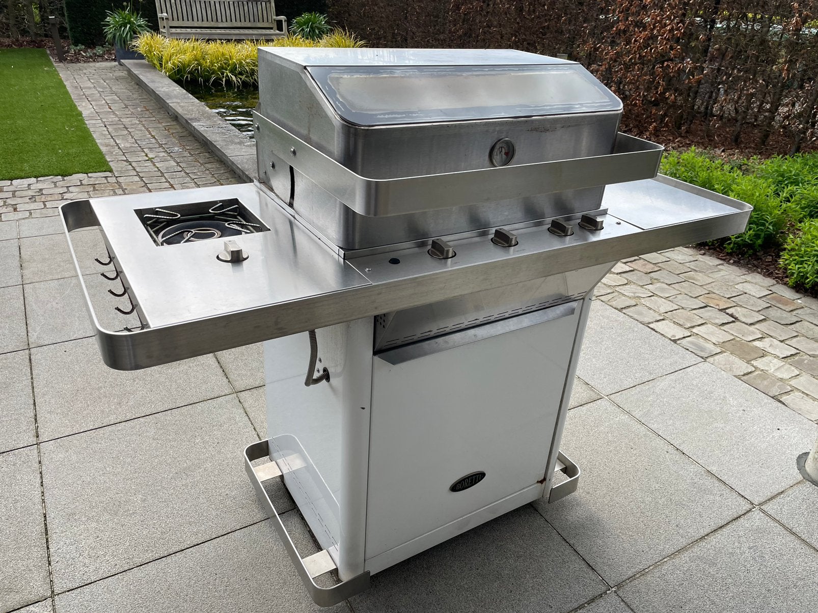 Gas BBQ Boretti, Tuin en Terras, Ophalen, Gebruikt