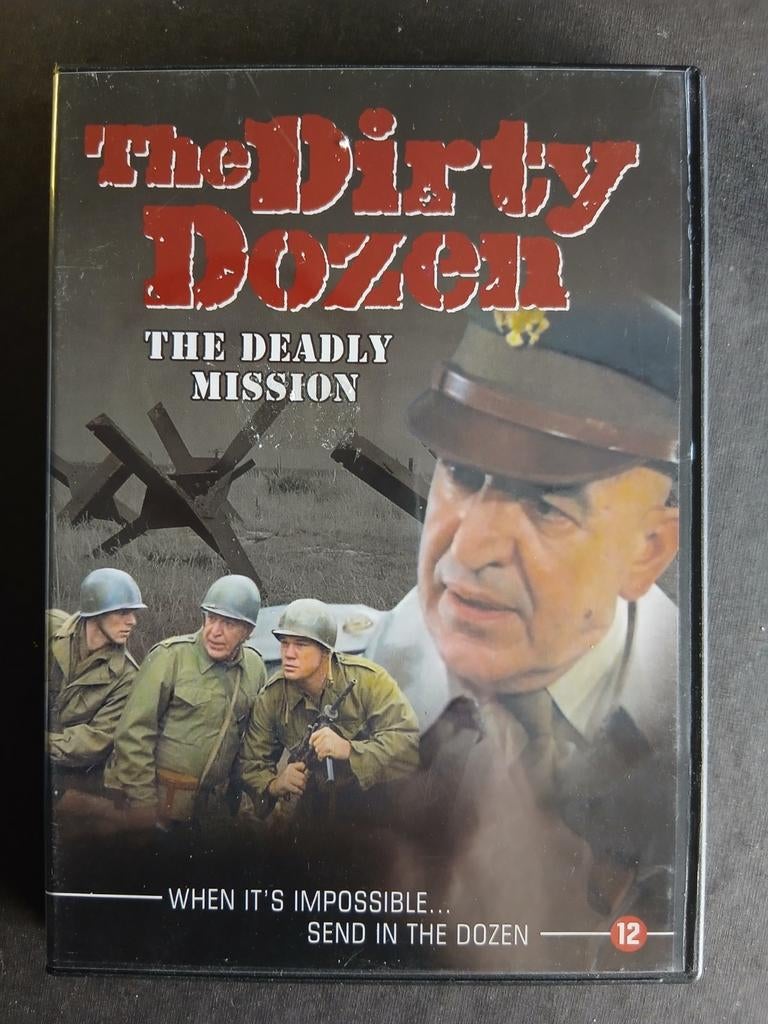 The Dirty Dozen: The deadly mission (1987) Telly Savalas, Cd's en Dvd's, Vanaf 12 jaar, Ophalen of Verzenden, 1980 tot heden, Zo goed als nieuw