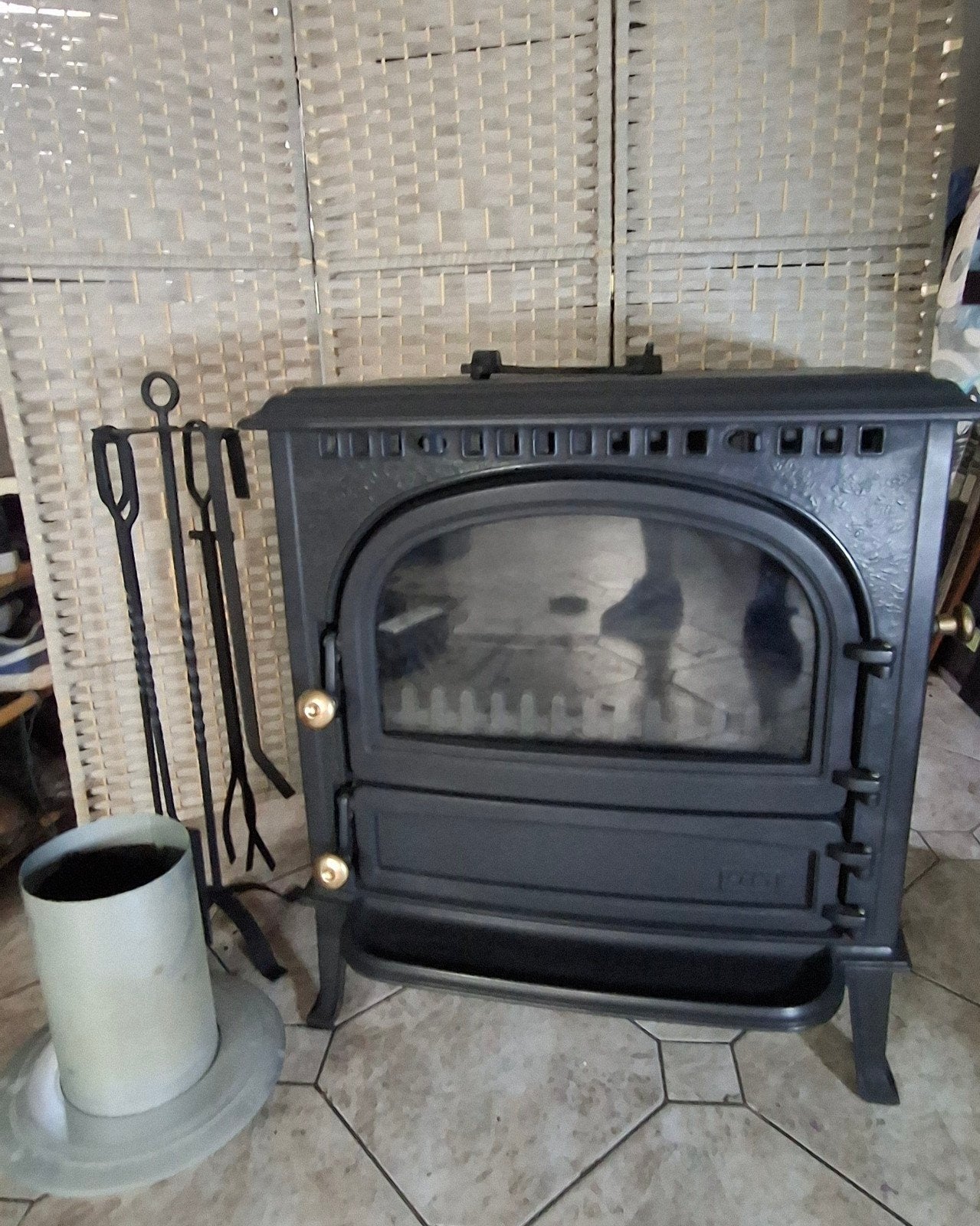 Poêle SAEY 92 .bois / charbon 9/14kw . avec trémie.( photos), Neuf, Poêle à charbon, Enlèvement, Bois