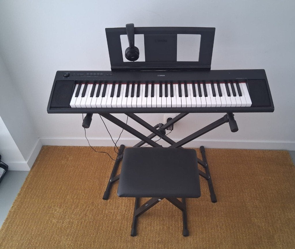 Volledige set Yamaha keyboard, Muziek en Instrumenten, Keyboards, Ophalen, 61 toetsen, Yamaha, Zo goed als nieuw