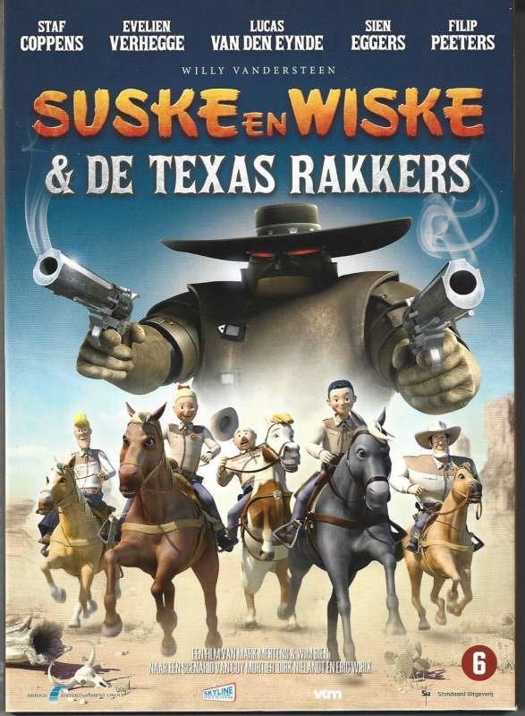DVD Suske & Wiske en de Texas Rakkers, À partir de 6 ans, Dessin animé, Grand écran, Européen