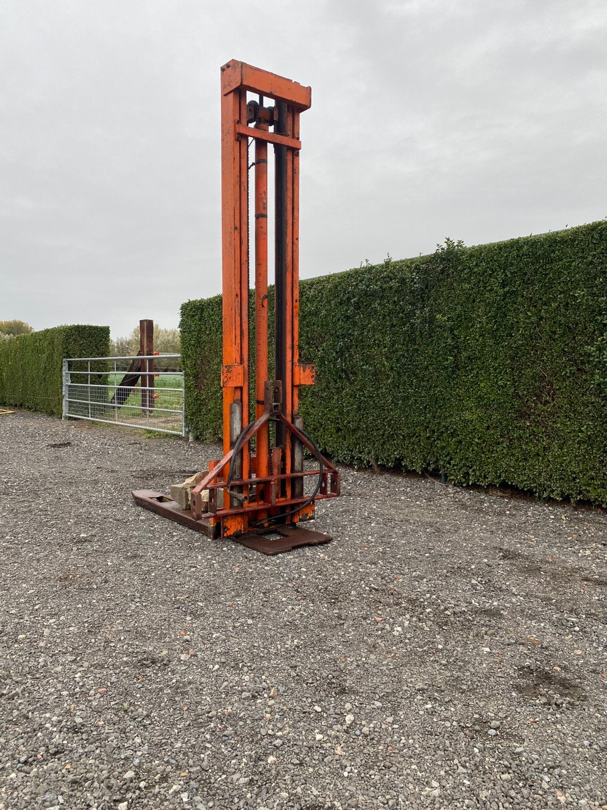Hefmast, diepwoeler drainage kogel  , rovatti aftakas pomp, Ophalen