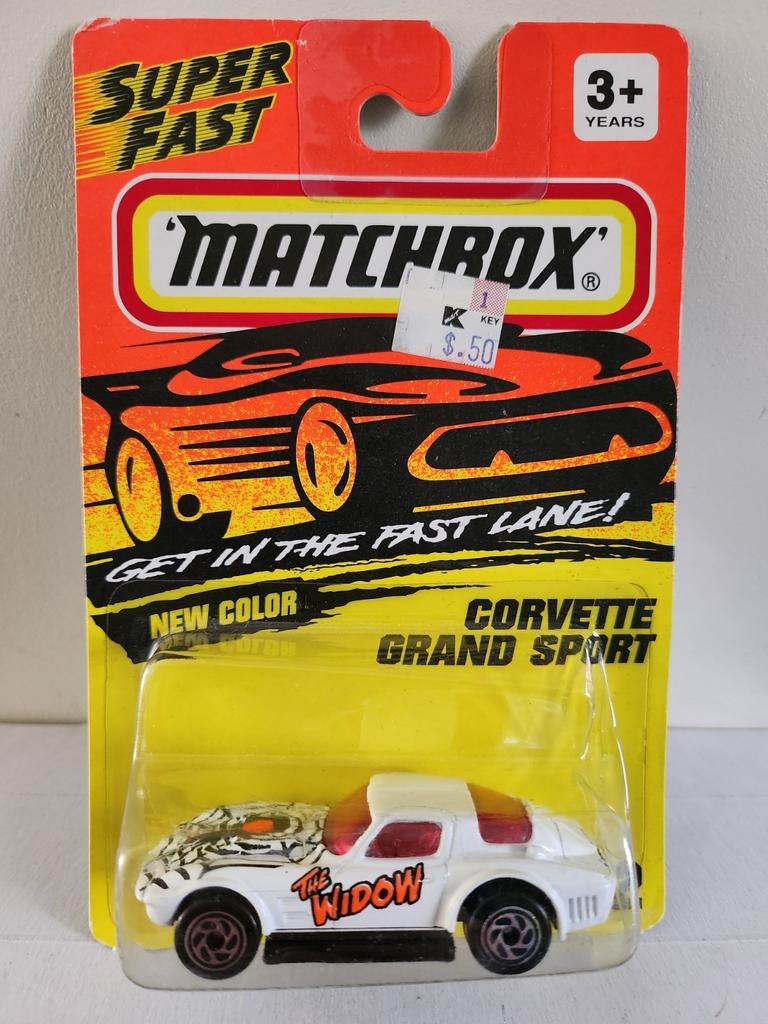 Matchbox 1965 Corvette Grand Sport (1990) G16 blister 2, Ophalen of Verzenden