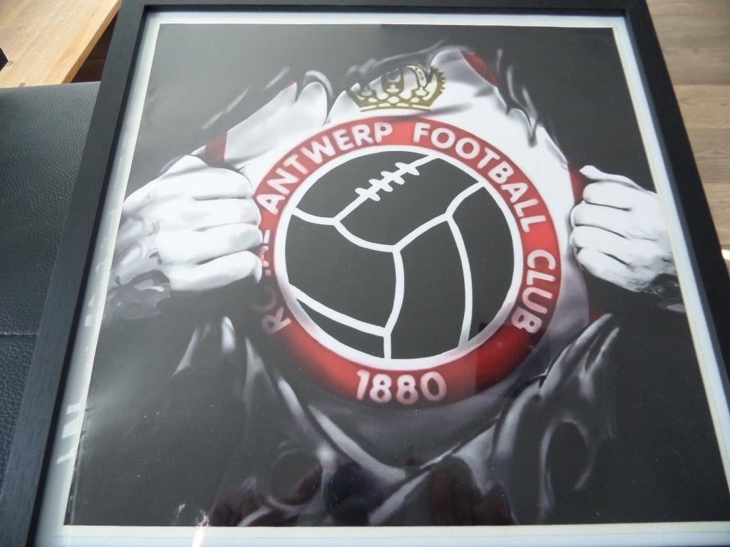"RAFC" EXCLUSIEVE STICKER IN KADER, Ophalen, Zo goed als nieuw, Poster, Plaatje of Sticker