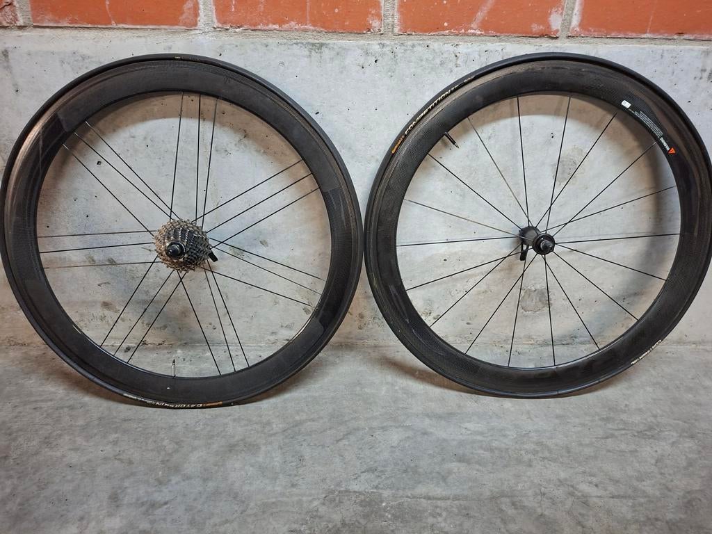 CarbonWielen met tubes, Fietsen en Brommers, Ophalen