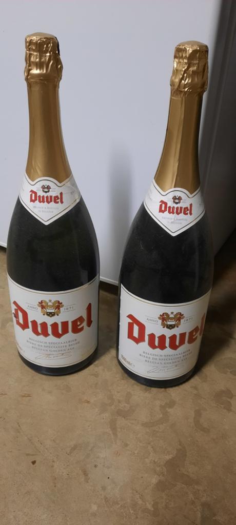 2 flessen Duvel 1,5 liter, Ophalen, Duvel