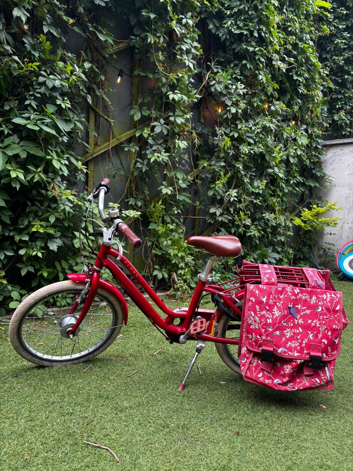 Rode Decathlon B'Twin Elops 900 fiets met 20-inch wielen, Fietsen en Brommers, Ophalen, Gebruikt, Velgrem, 16 tot 20 inch