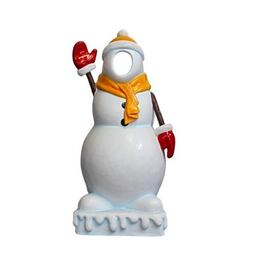 Snowman Photo Opp — Hauteur du bonhomme de neige 144 cm, Enlèvement, Neuf