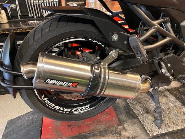 uitlaat dominator kawasaki ninja 1000sx, Motoren, Ophalen